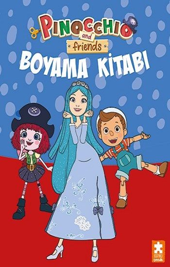 Pinocchio and Friends – Boyama Kitabı 2 - Eksik Parça Yayınları Kitap