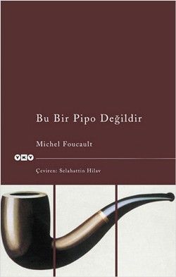 Bu Bir Pipo Değildir Michel Foucault Türkçe kitap kapağı