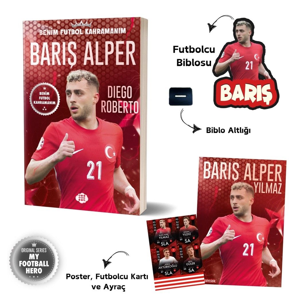 Barış Alper Yılmaz  – Benim Futbol Kahramanım - Dokuz Yayınları Kitap