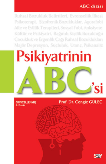 Psikiyatrinin ABC’si Cengiz Güleç Türkçe kitap kapağı