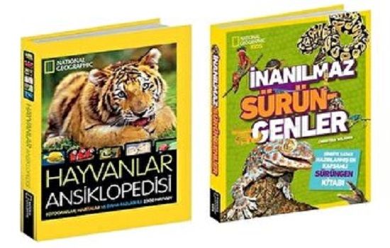 NG Kids Hayvanlar Ansiklopedi Seti 2 Kitap - Beta Kids Kitap