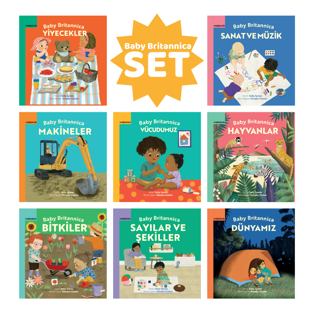 Baby Britannica 8 Kitap Set - Megakids Yayıncılık Kitap