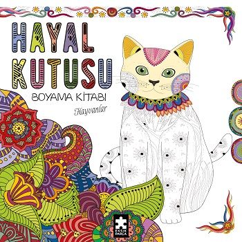 Hayal Kutusu Boyama Kitabı - Hayvanlar - Eksik Parça Yayınları Kitap