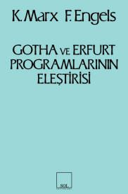 Gotha ve Erfurt Programlarının Eleştirisi - Karl Marx, Araştırma İnceleme Türkçe kitap kapağı