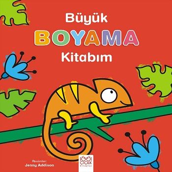 Büyük Boyama Kitabım - 1001 Çiçek Kitaplar Kitap