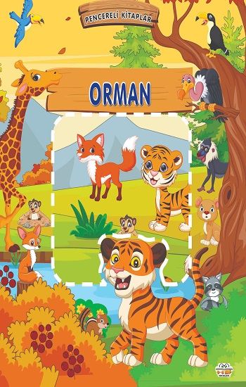 Pencereli Kitaplar Orman (Sıvama Cilt) - 0-6 Yaş Yayınları Kitap