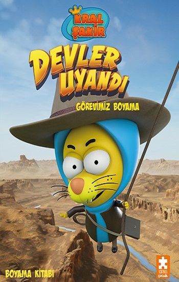 Kral Şakir Devler Uyandı Görevimiz Boyama - Eksik Parça Yayınları Kitap