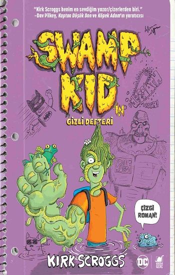 Swamp Kid'in Gizli Defteri - Dinozor Çocuk Kitap