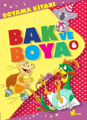 Bak Ve Boya 6 - Çınar Yayınları Kitap