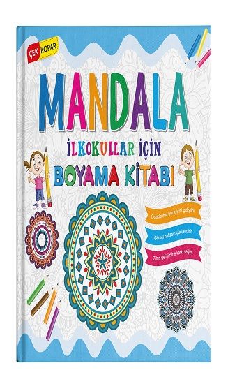 İlkokullar İçin Mandala Boyama Kitabı - Evrensel İletişim Yayınları Kitap