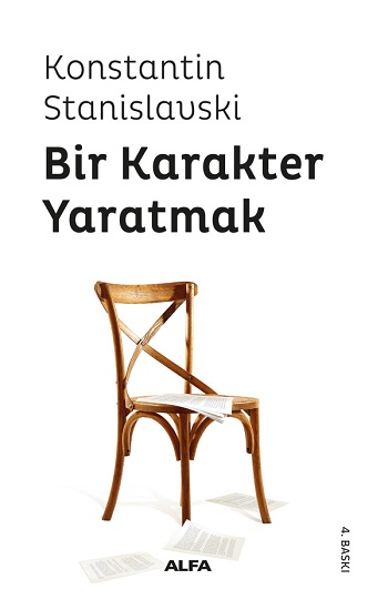 Bir Karakter Yaratmak - Konstantin Stanislavski, Tiyatro Türkçe kitap kapağı