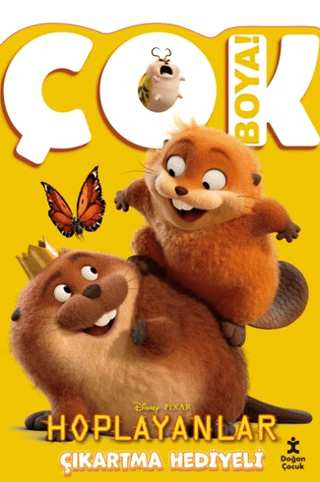 Disney Hoplayanlar;Çok Boya! Çıkartmalı Dev Boyama Kitabı - Doğan Çocuk Kitap