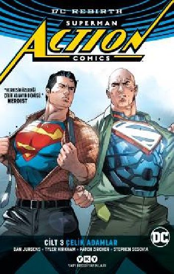 Superman Action Comics Cilt 3: Çelik Adamlar (Rebırth) - Yapı Kredi Yayınları Kitap