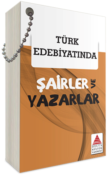 Türk Edebiyatında Şairler ve Yazarlar Kartları - Delta Kültür Yayınevi Kitap