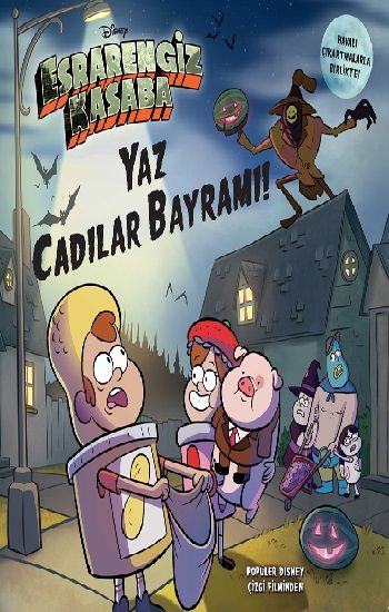 Disney - Esrarengiz Kasaba Yaz Cadılar Bayramı - Beta Kids Kitap