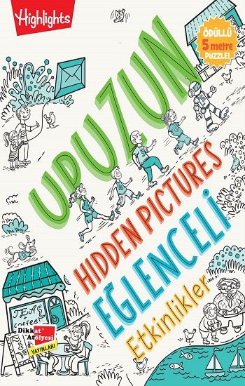 Upuzun Hidden Pictures Eğlenceli Etkinlikler - Dikkat Atölyesi Yayınları Kitap