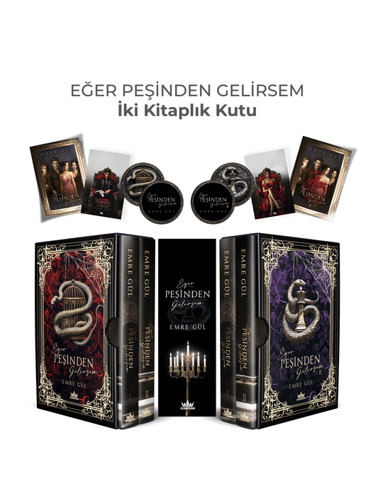 Eğer Peşinden Gelirsem Serisi - İki Kitaplık Kutu - Guardian Kitap