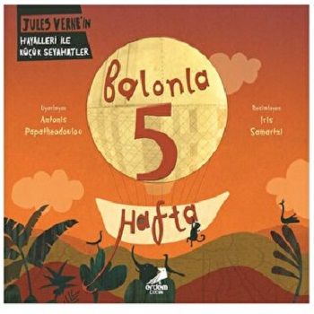 Balonla 5 Hafta- Jules Verne Dizisi - Erdem Çocuk Kitap