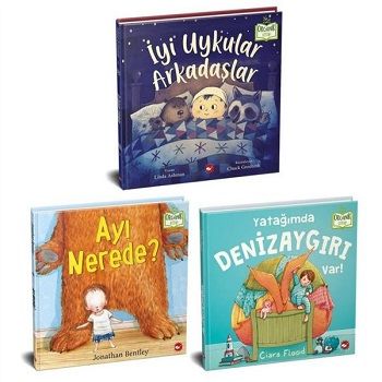 Uyumaya Gidiyorum Seti - Organik Kitap (3 Kitap Takım) - Beyaz Balina Yayınları Kitap