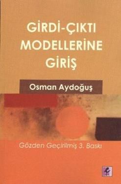 Girdi Çıktı Modellerine Giriş - Osman Aydoğuş, Akademik Kitaplar Türkçe kitap kapağı