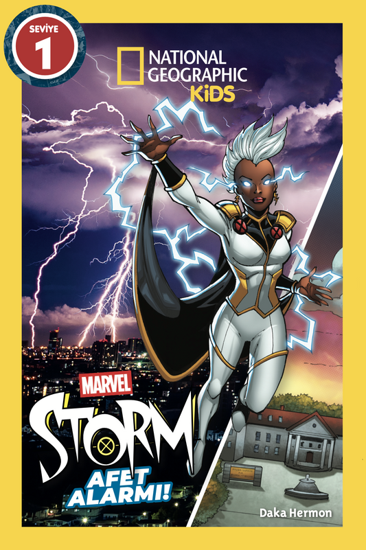 National Geographic Kids -  Marvel Storm -Afet Alarmı - Beta Kids Kitap