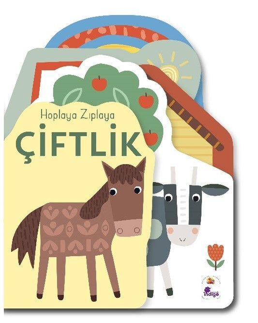 Hoplaya Zıplaya Çiftlik – Özel Kesimli - İndigo Çocuk Kitap