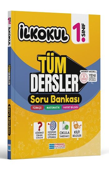 1. Sınıf Tüm Dersler Soru Bankası - Evrensel İletişim Yayınları Kitap