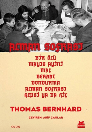 Alman Sofrası - Kırmızı Kedi Yayınevi Kitap