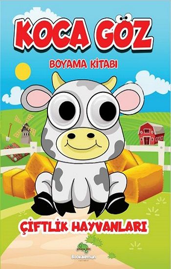 Koca Göz Boyama - Çiftlik Hayvanları - Bookalemun Yayınevi Kitap