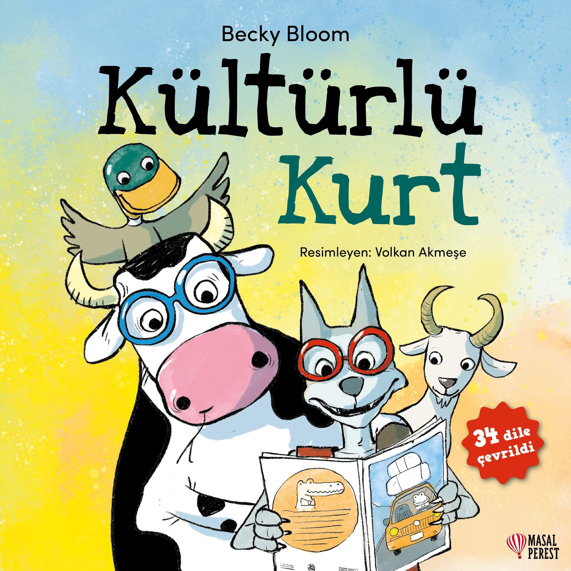 Kültürlü Kurt - Masalperest Özel Ürün Kitap
