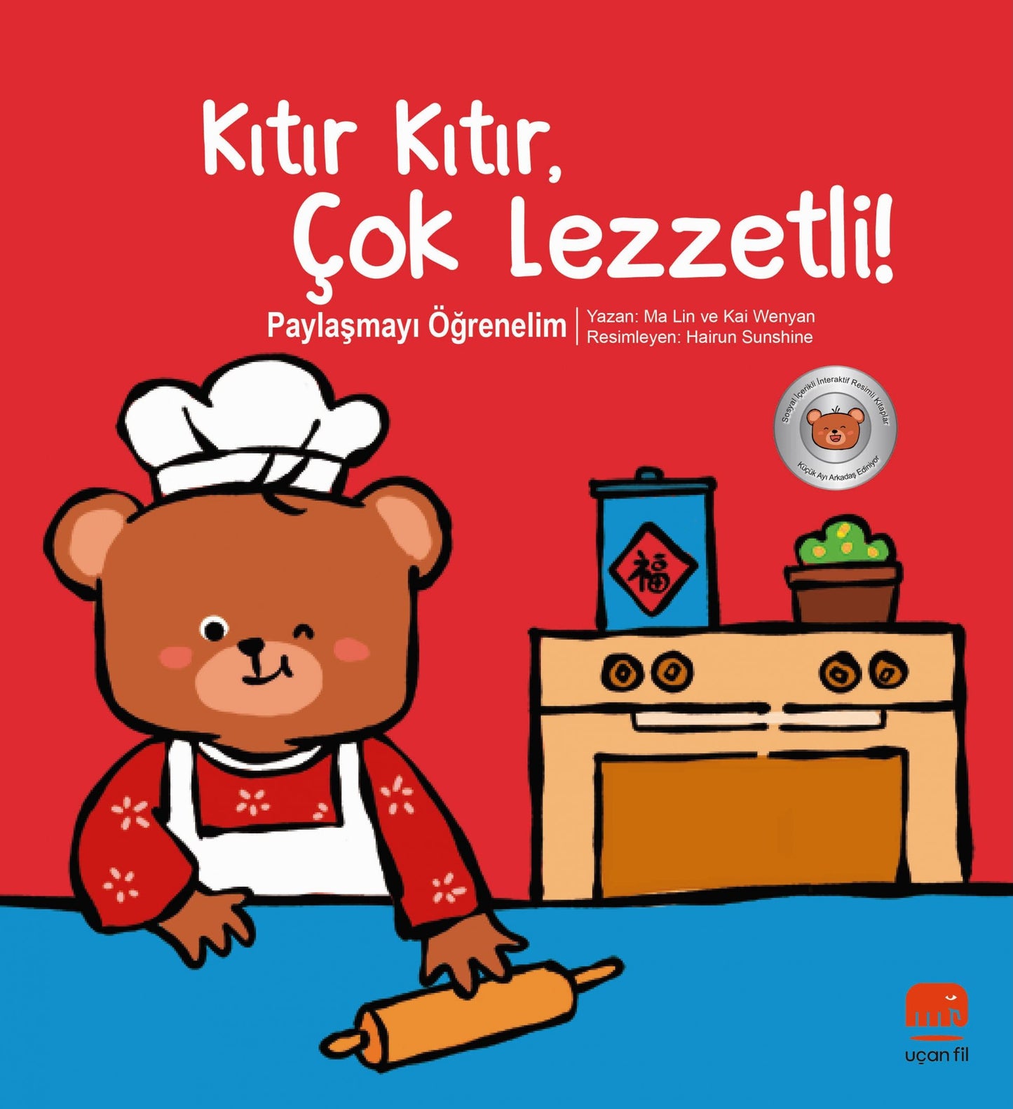 Kıtır Kıtır Çok Lezzetli - Uçan Fil Yayınları Kitap