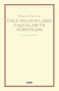 Ünlü Filozofların Yaşamları ve Öğretileri - Diogenes Laertios, Genel Felsefe Türkçe kitap kapağı