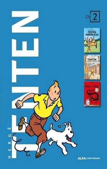 Tenten Cilt 2 - Üç Kitap Bir Arada (Ciltli - Kutulu) - Alfa Yayınları Kitap