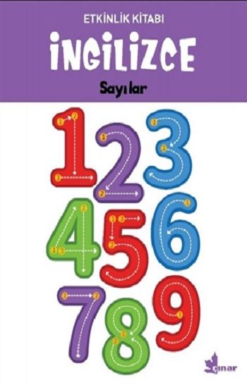 İngilizce Sayılar - Etkinlik Kitabı - Çınar Yayınları Kitap