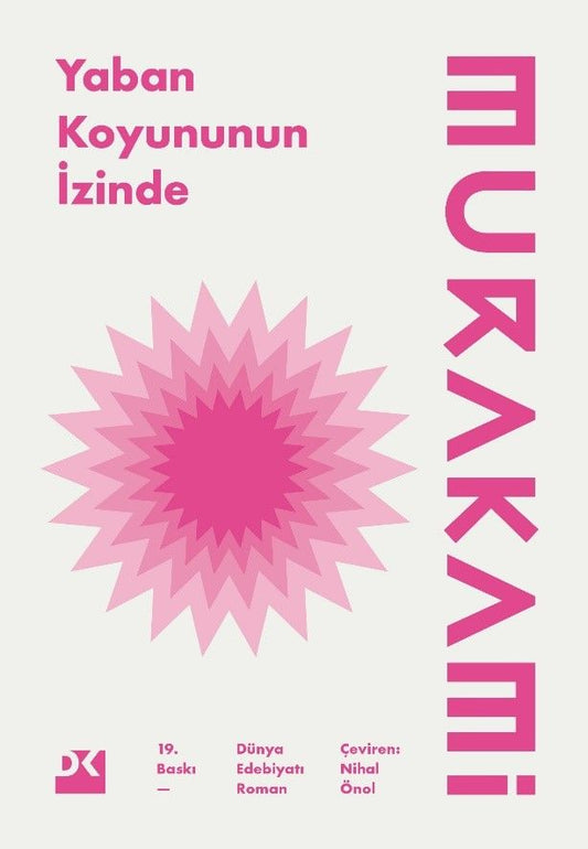 Yaban Koyununun İzinde - Haruki Murakami, Edebiyat Türkçe kitap kapağı