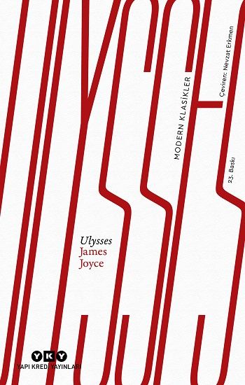 Ulysses - James Joyce, İngiliz Edebiyatı Türkçe kitap kapağı