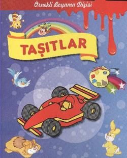 Taşıtlar Türkçe çocuk kitabı kapağı