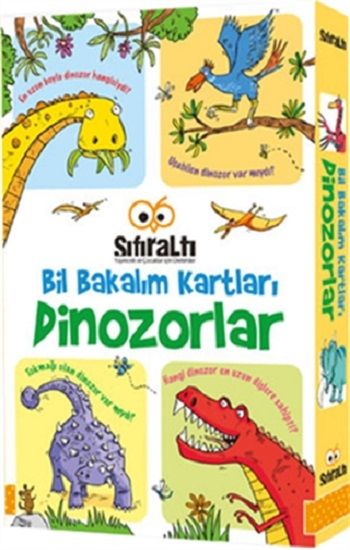 Bil Bakalım Kartları - Dinozorlar - Sıfıraltı Yayıncılık Kitap