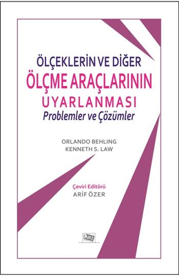Ölçeklerin Ve Diğer Ölçme Araçlarının Uyarlanması: Problemler Ve Çözümler - Anı Yayıncılık Kitap