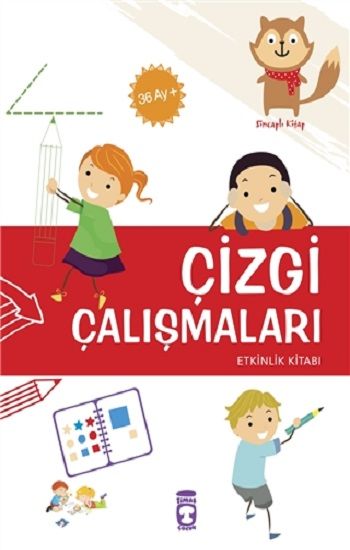 Çizgi Çalışmaları (+36 Ay) - Timaş Çocuk Kitap