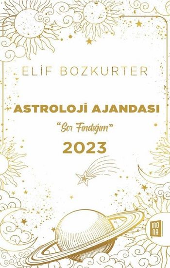 Astroloji Ajandası 2023 / "Sor Fındığım" (Ciltli) - Mona Kitap Kitap