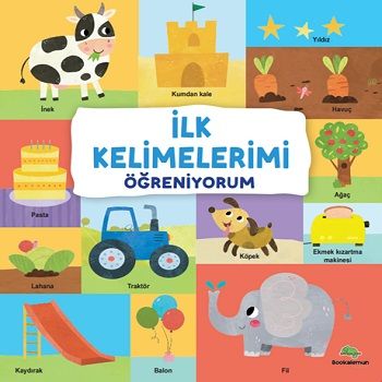 İlk Kelimelerimi Öğreniyorum - Bookalemun Yayınevi Kitap