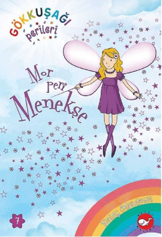 Gökkuşağı Perileri 7 - Mor Peri Menekşe - Beyaz Balina Yayınları Kitap