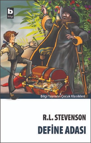 Define Adası - Robert Louis Stevenson, Hikayeler Türkçe kitap kapağı