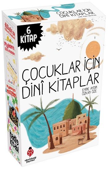 Çocuklar İçin Dini Kitaplar (6 Kitap Takım) - Uğurböceği Yayınları Kitap