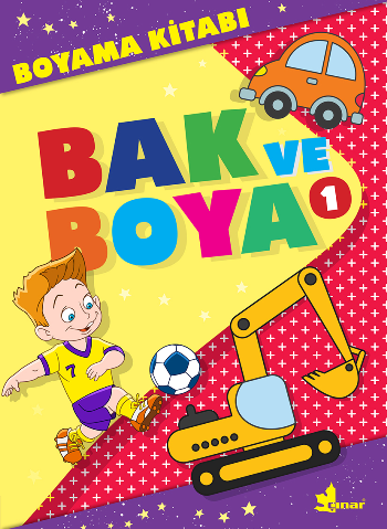 Bak Ve Boya 1 - Çınar Yayınları Kitap