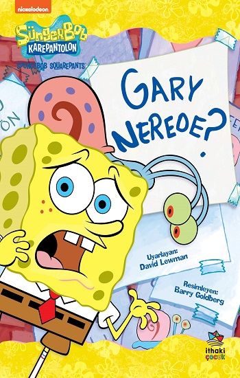 SüngerBob KarePantolon Gary Nerede? - İthaki Yayınları Kitap