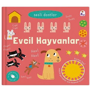 Sesli Dostlar – Evcil Hayvanlar (Sesli Kitap) - İndigo Çocuk Kitap
