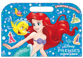 Disney Prenses Çıkartma Hediyeli Boyama Albümü - Doğan Çocuk Kitap