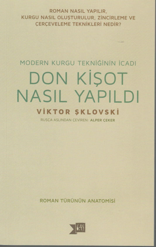 Don Kişot Nasıl Yapıldı - Altıkırkbeş Yayınları Kitap
